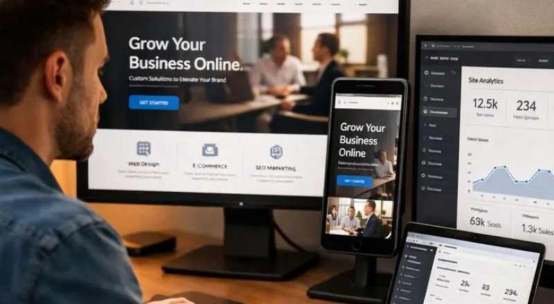 Professional Website Development Solutions for Business Growth